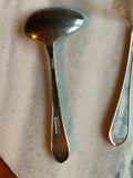 Vintage silver-plated sauce ladle and butter knife – WM Rogers & Son