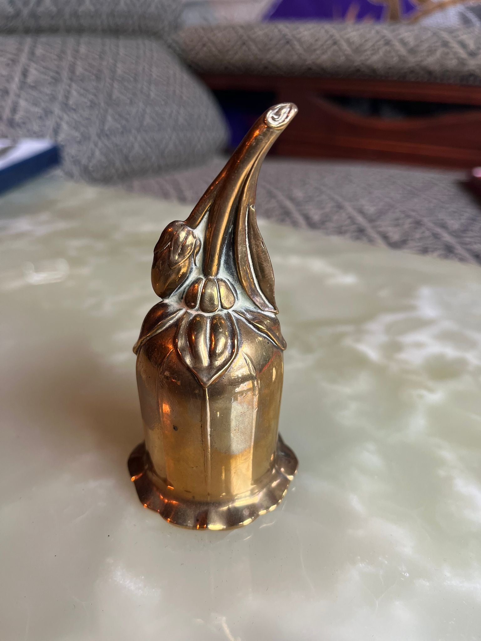 Brass bell “Peerage – Made in England”