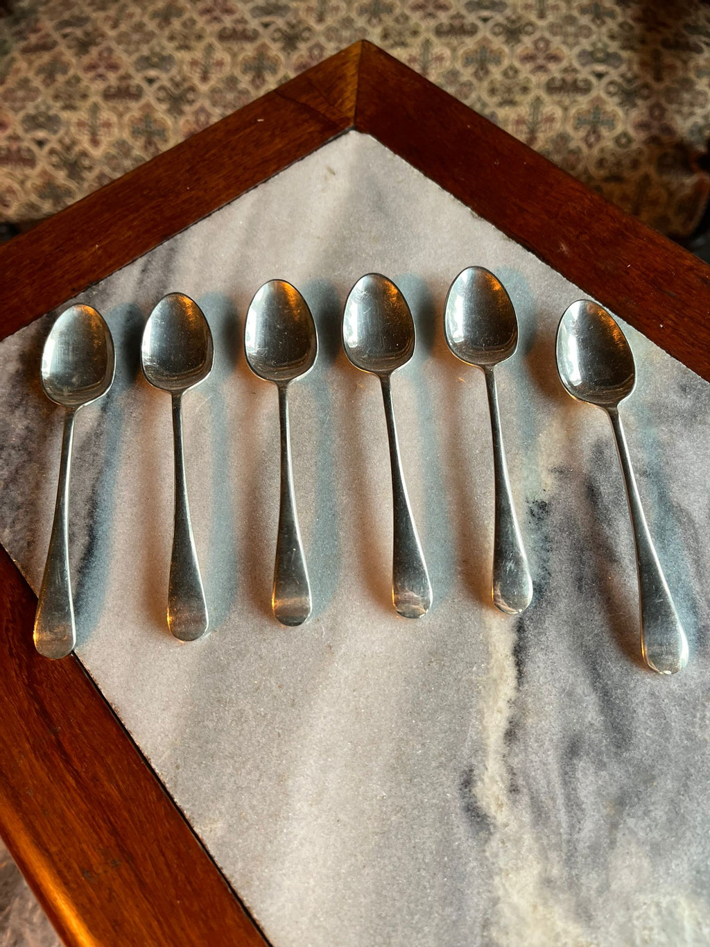 Vintage 6 MUSCO 18/10 roostevabast terasest teelusikate komplekt