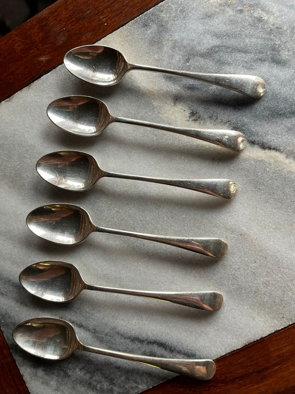 Vintage 6 MUSCO 18/10 roostevabast terasest teelusikate komplekt