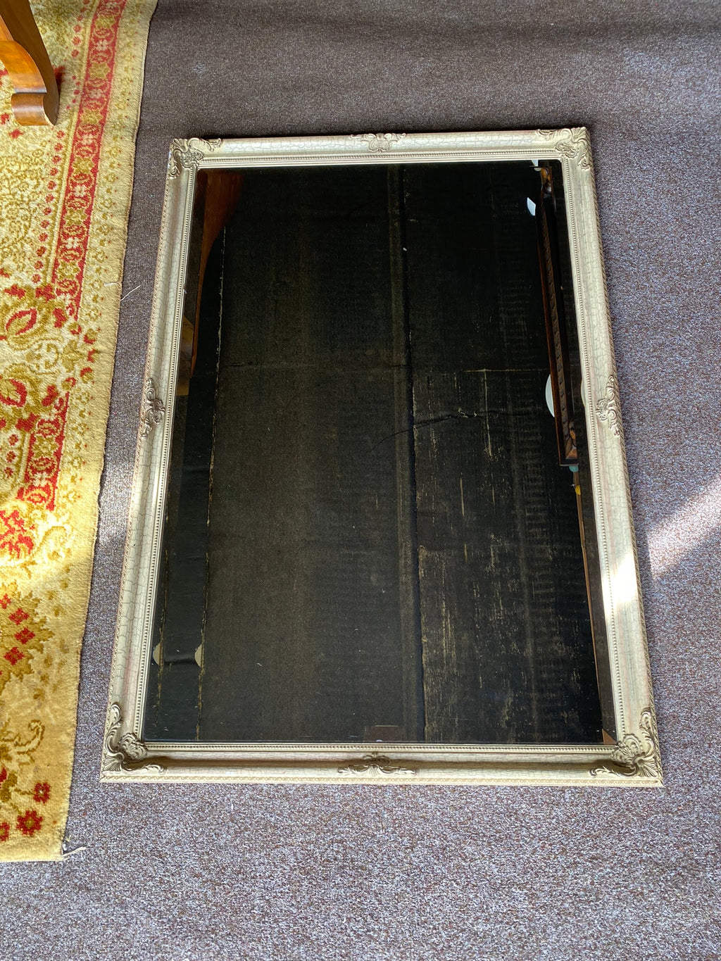 Elegant Vintage French Wall Mirror