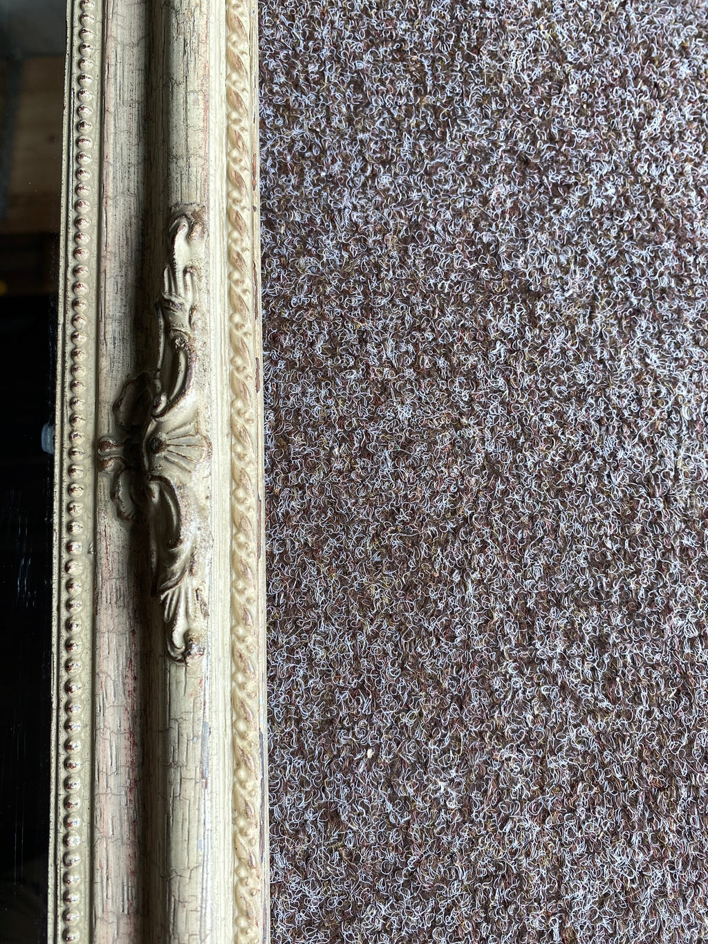 Elegant Vintage French Wall Mirror