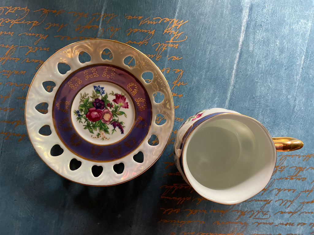 Täiskomplekt – Vintage KANEZEN Jaapani portselanist espressotassid (karbis)