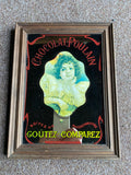 Vintage “Chocolat Poulain” advertising mirror