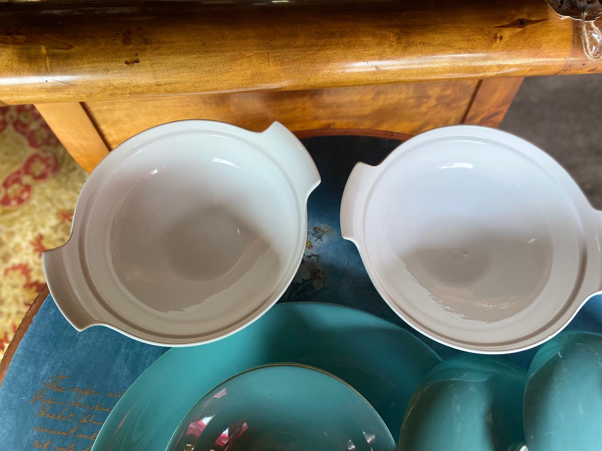 Vintage Poole Pottery Twintone Dinnerware