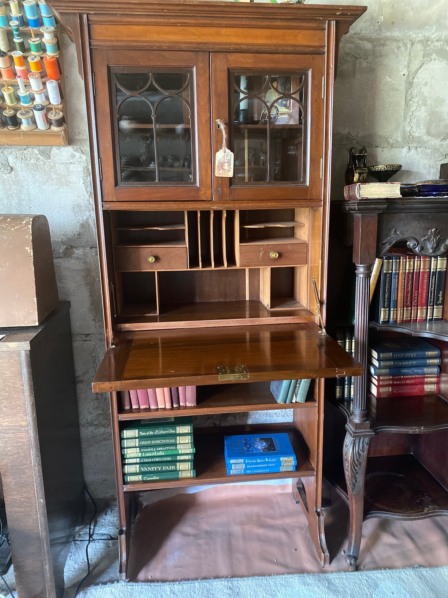 Antique Edwardian writing desk