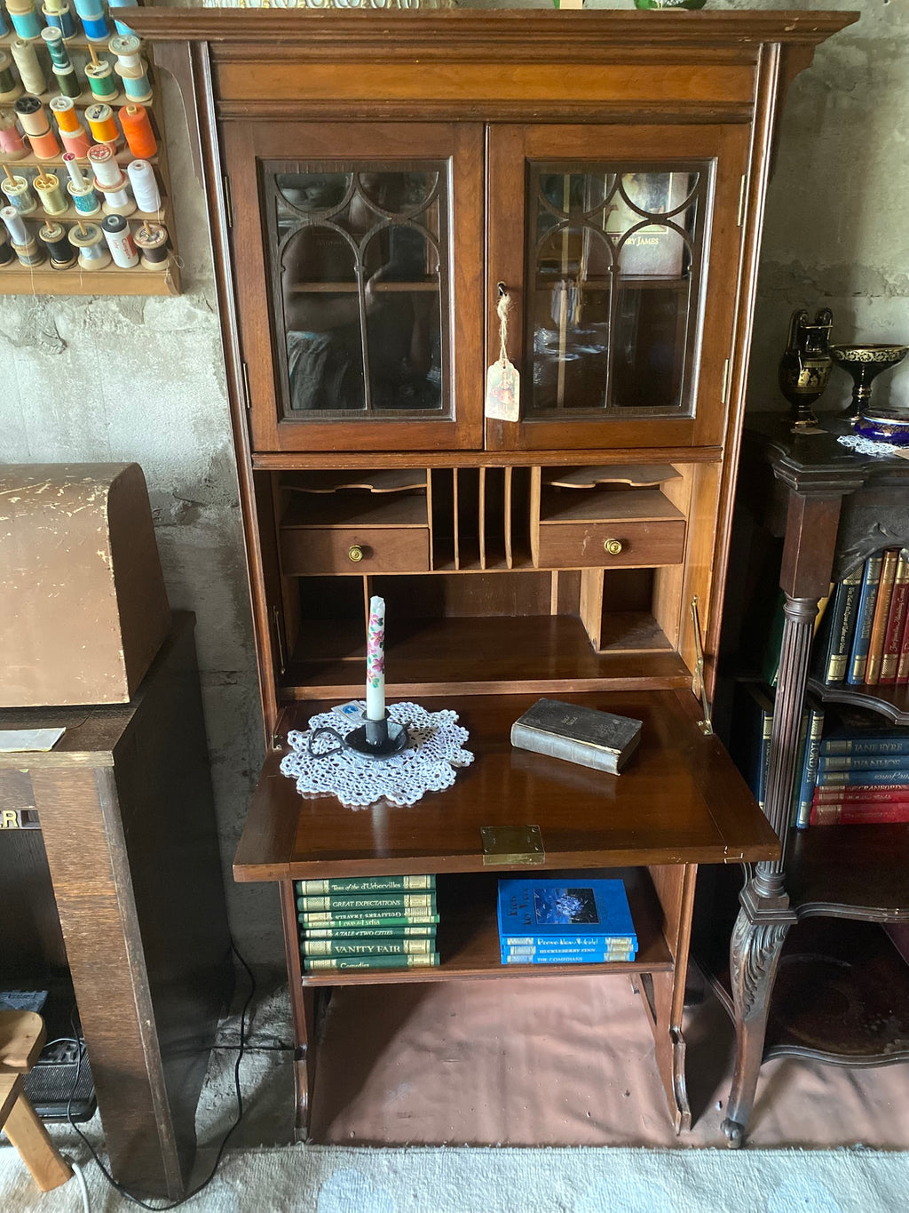 Antique Edwardian writing desk