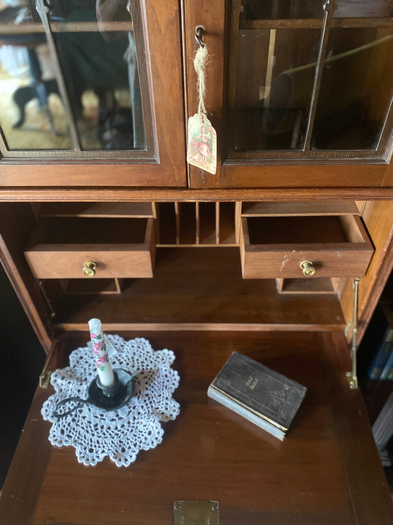 Antique Edwardian writing desk