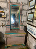 Romantic French style mirror table – "Les Roses de Saadi"