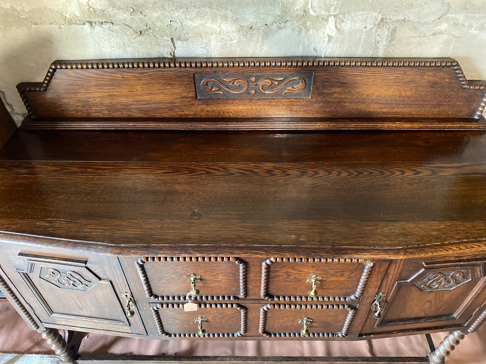 Antique English Oak Chest of Drawers