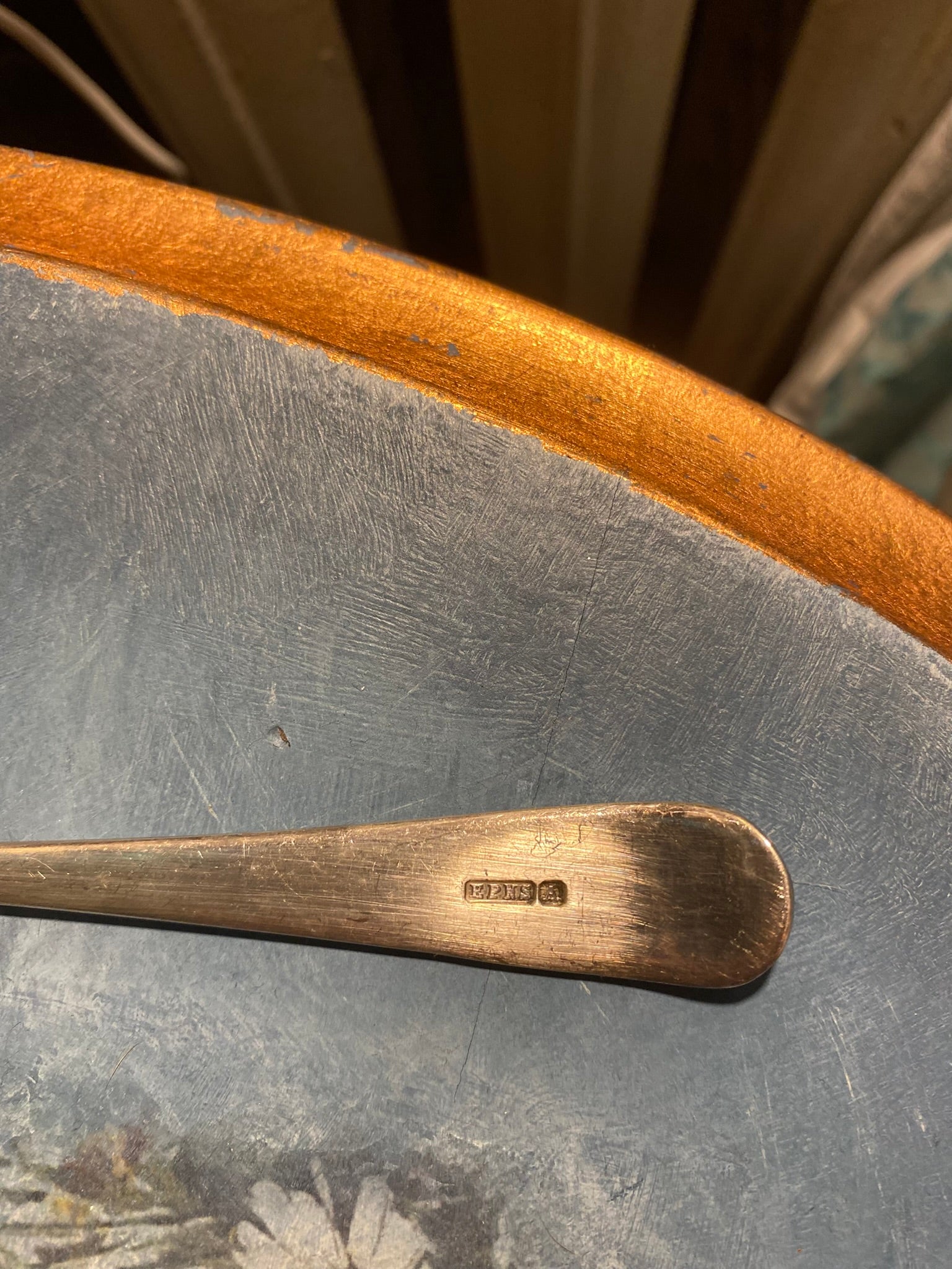 Set of 3 silver-plated tablespoons – EPNS A1