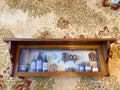 Antique wooden kitchen diorama – early–mid 20th century