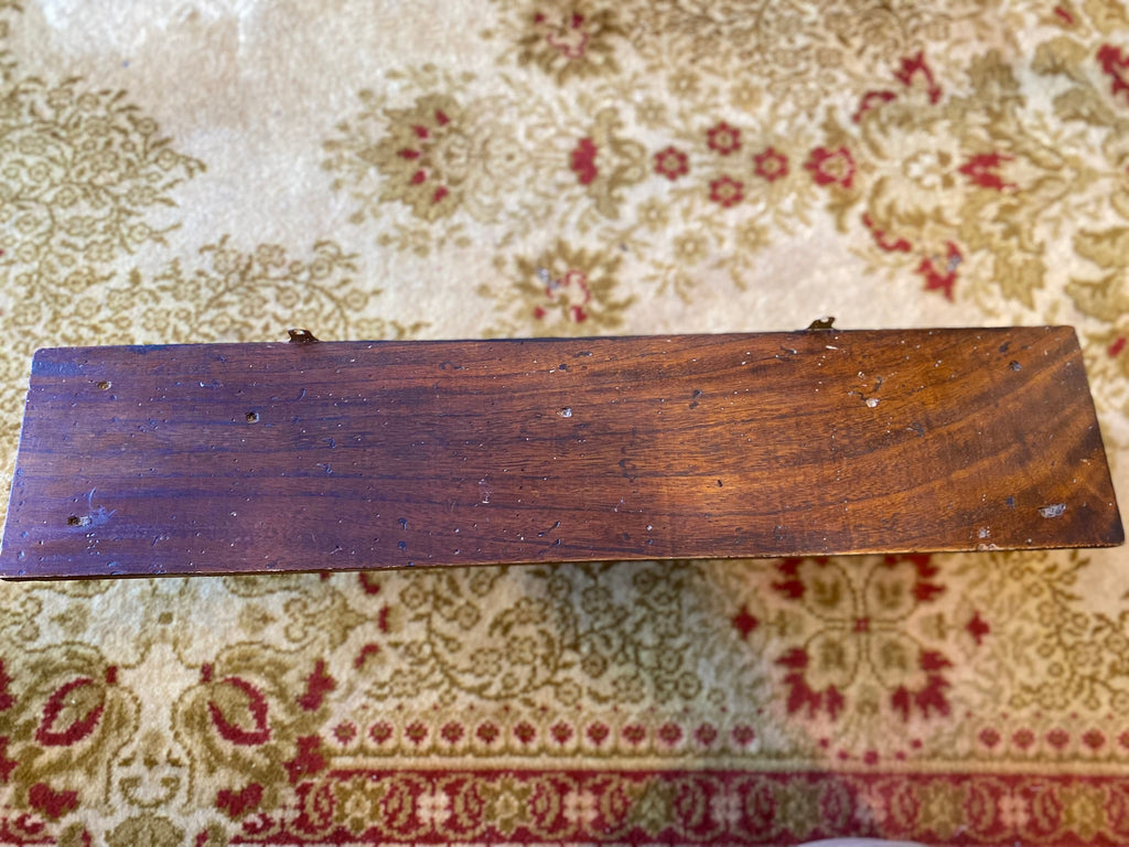 Antique wooden kitchen diorama – early–mid 20th century