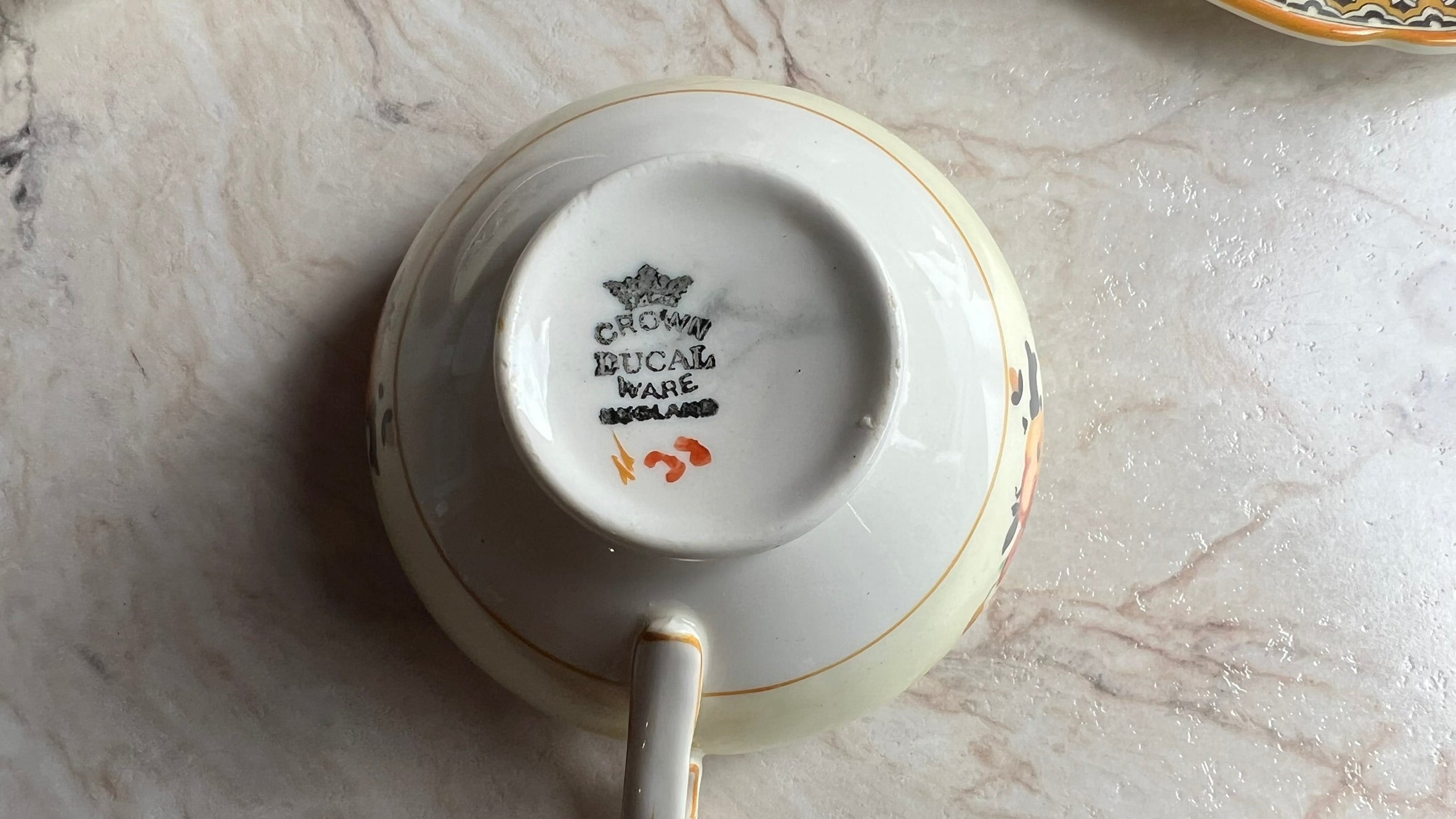 Vintage English tea set – Crown Ducal