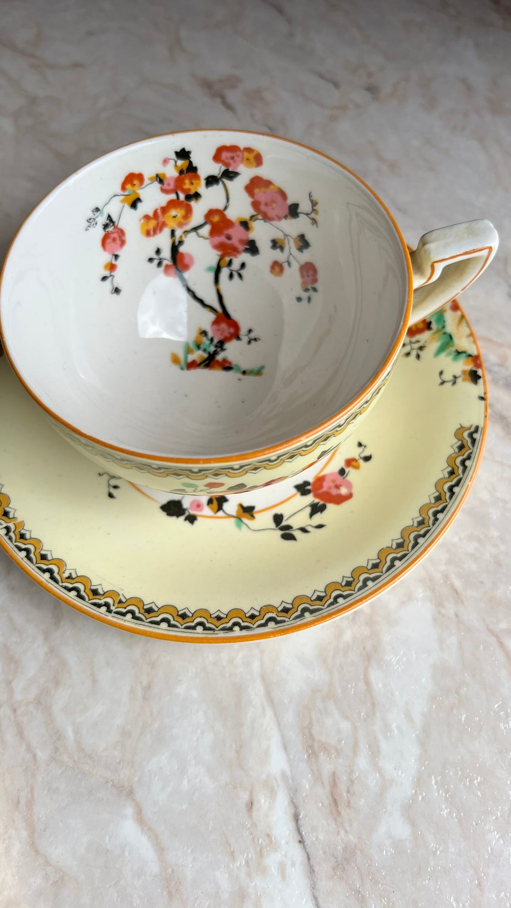 Vintage English tea set – Crown Ducal