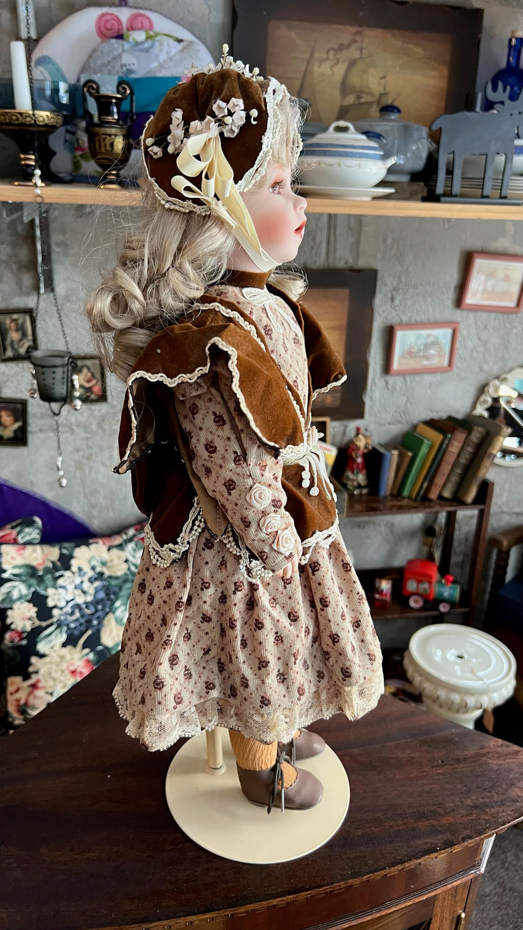 Franklin Heirloom Dolls – porcelain collectible doll