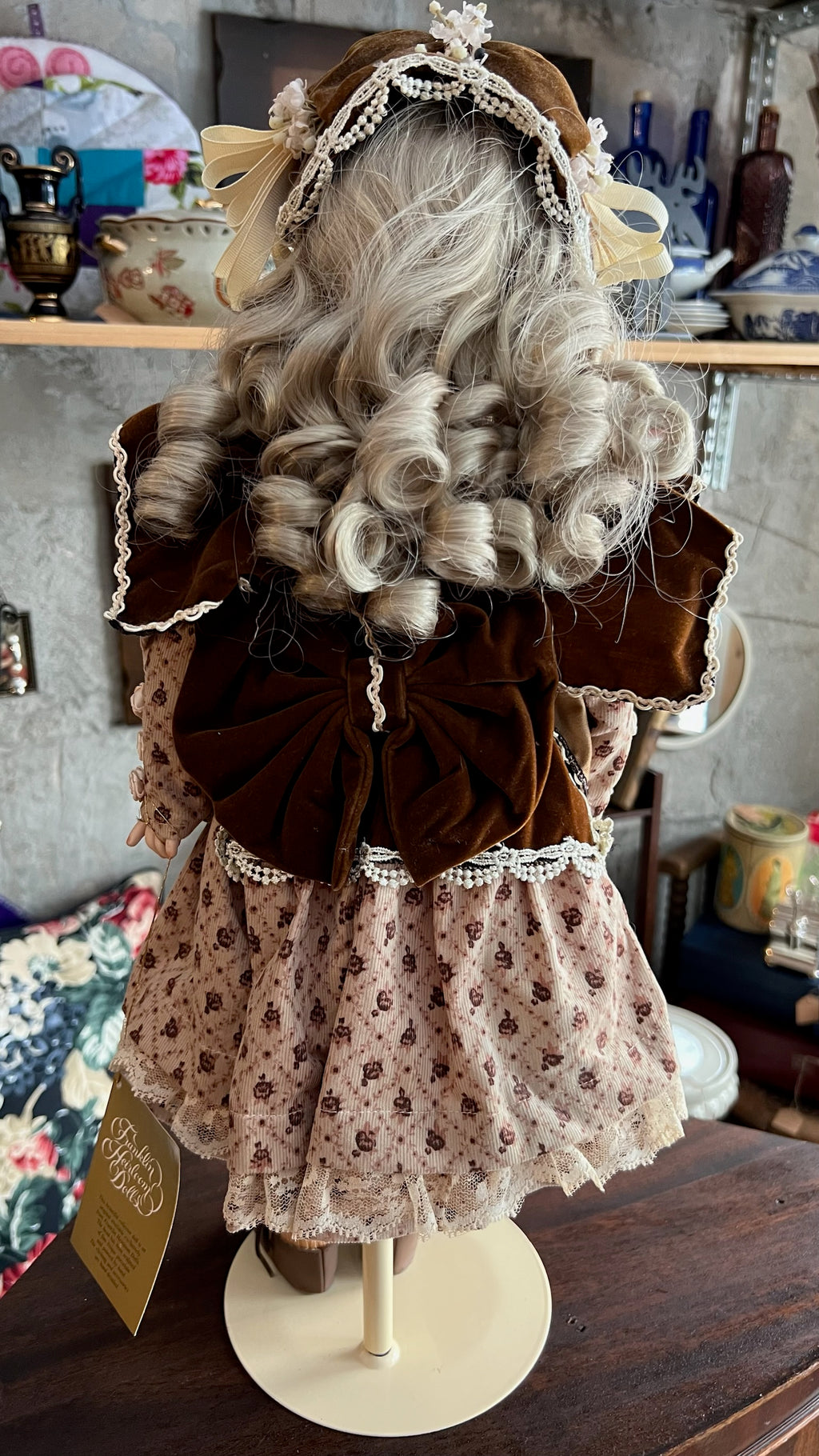Franklin Heirloom Dolls – porcelain collectible doll