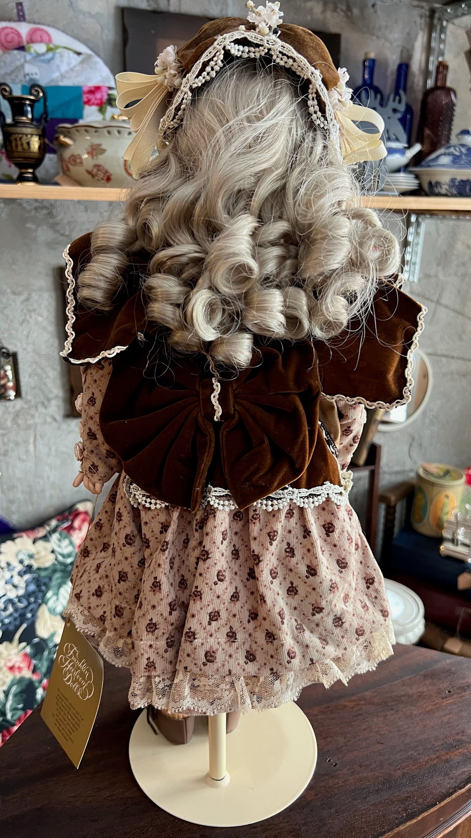 Franklin Heirloom Dolls – porcelain collectible doll