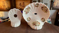 Vintage Porcelain Wall Mounted Soap Dishes – Pair