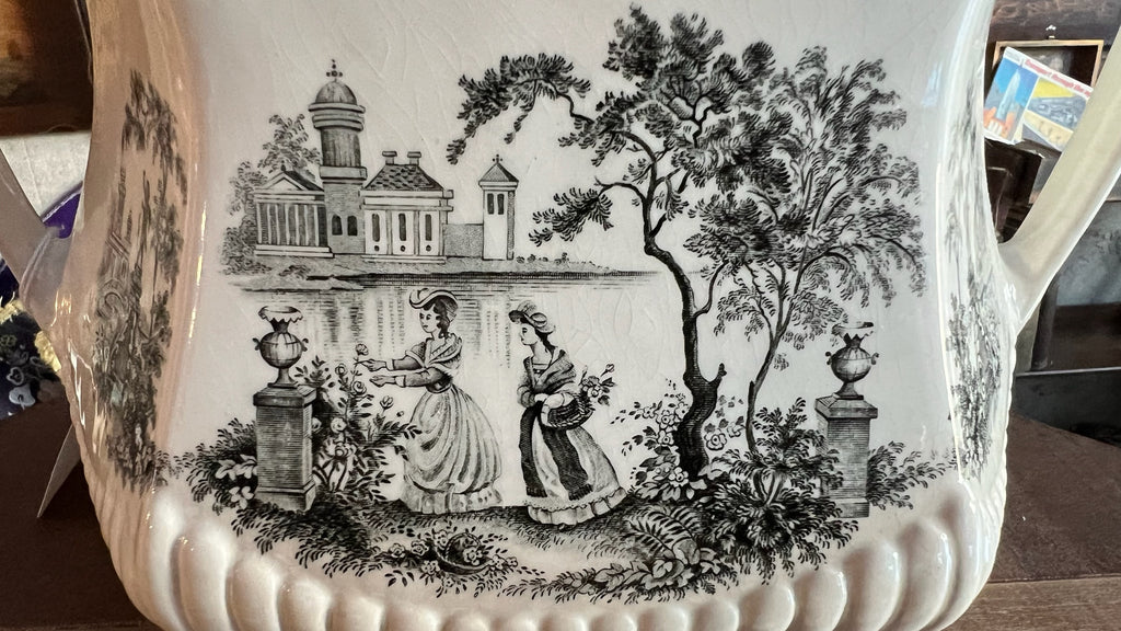 Vintage Adams England “Minuet” soup tureen with ladle