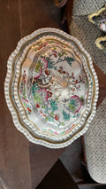 Vintage Adams “Indian Tree” lidded serving bowl / terrine