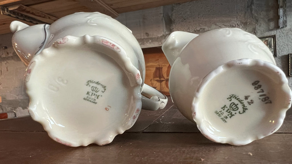 Beautiful vintage porcelain jug