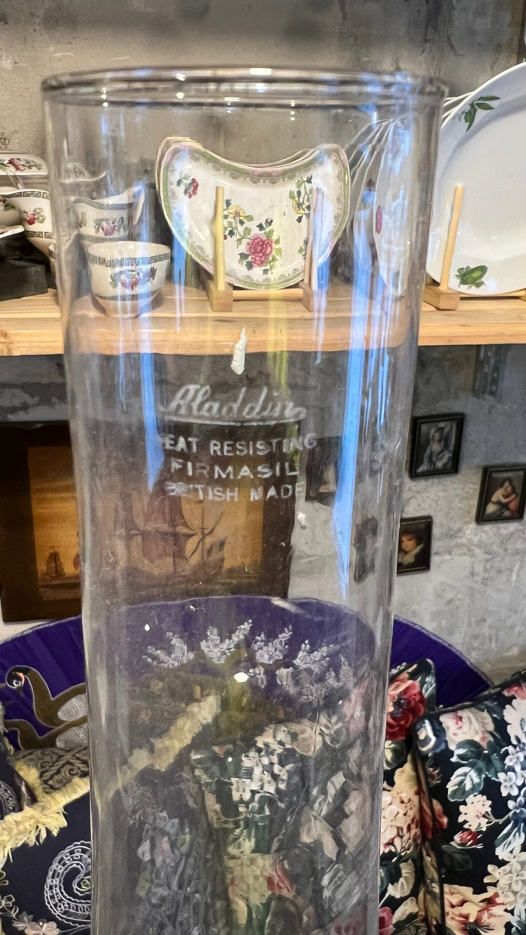 Original early 20th century oil lamp