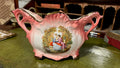 Beautiful vintage Staffordshire bowl – decorated in Rococo style