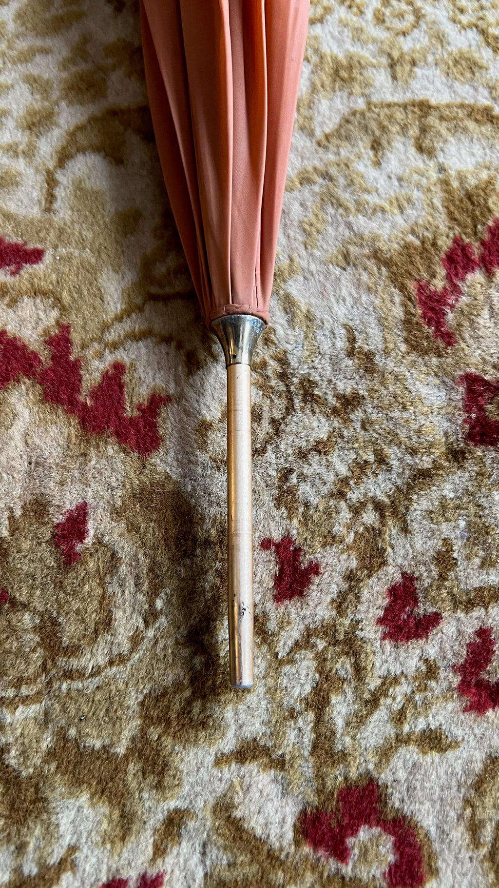 Vintage bamboo handle parasol/umbrella