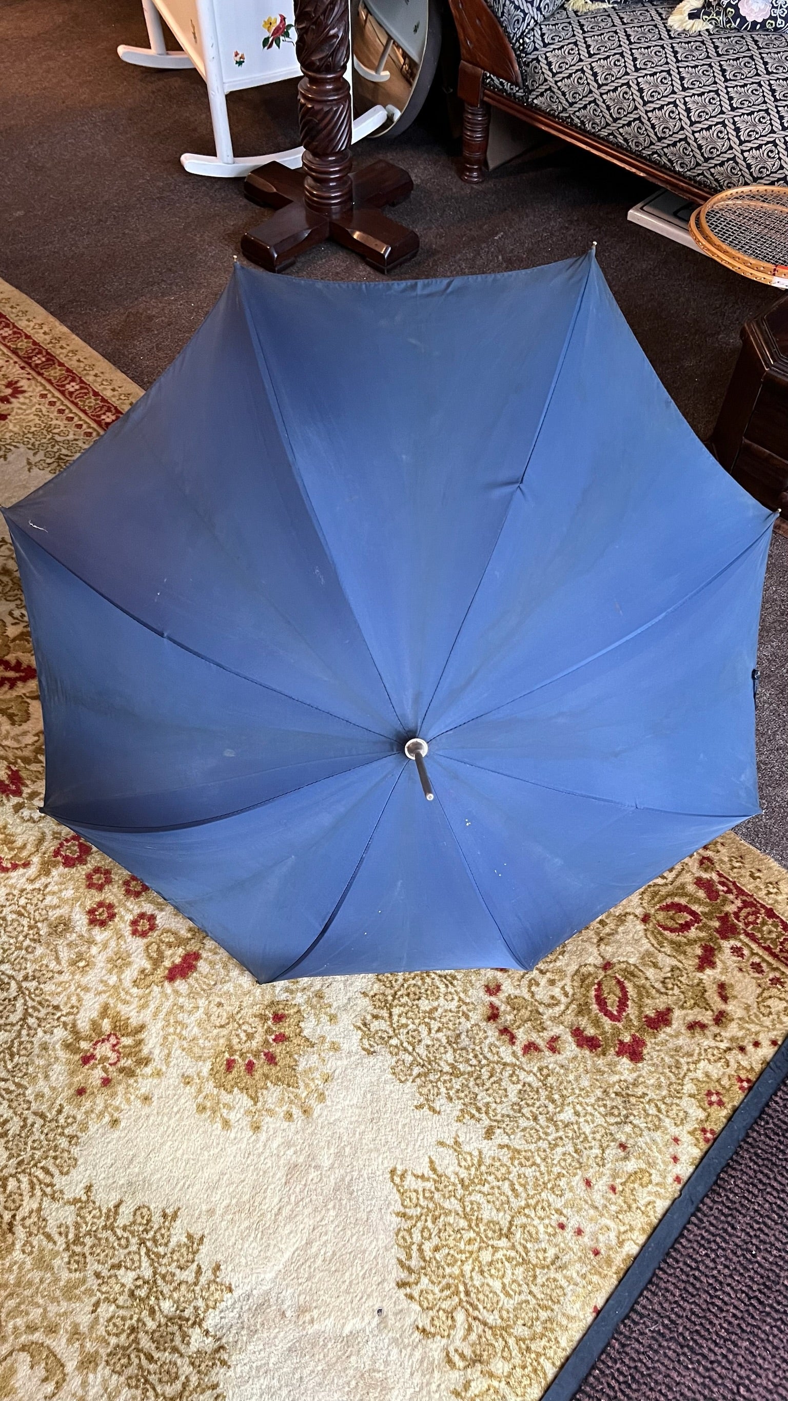 Vintage GAUNTLETT London bamboo handle umbrella
